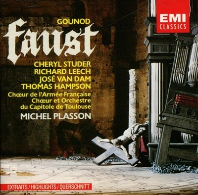 구노 (Gounod)  : Faust (파우스트)  - 플라송 (Michel Plasson) (유럽발매)