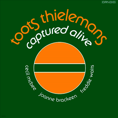Toots Thielemans — Captured Alive 앨범 커버