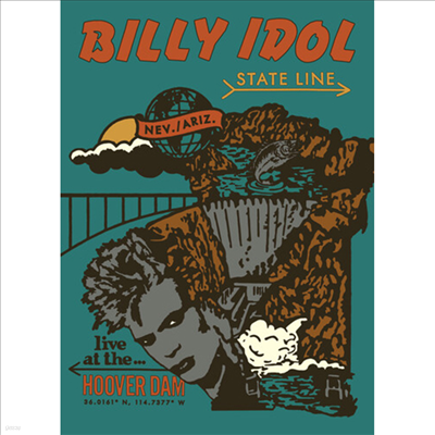 Billy Idol - State Line: Live At The Hoover Dam (ڵ1)(DVD)