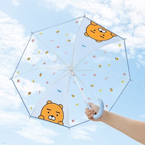 카카오프렌즈 키즈 투명 우산