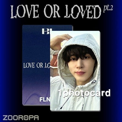 [새상품/C 포토카드] 비아이 B.I Love or Loved Part 2 (정품/FLNK SHOP)