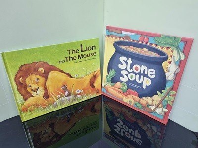 [중고] The Lion and The Mouse + Stone Soup 총2권 -- 상세사진 올림 최상급