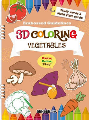 3D Coloring Vegetables