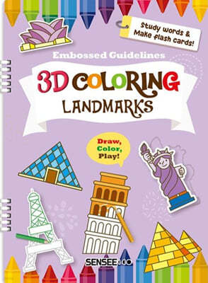 3D Coloring Landmarks