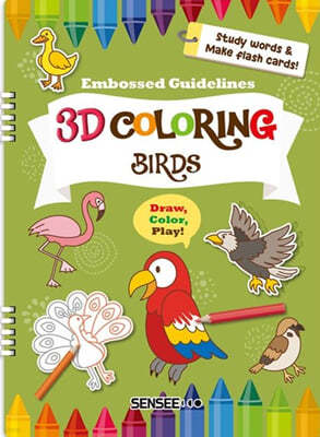 3D Coloring Birds