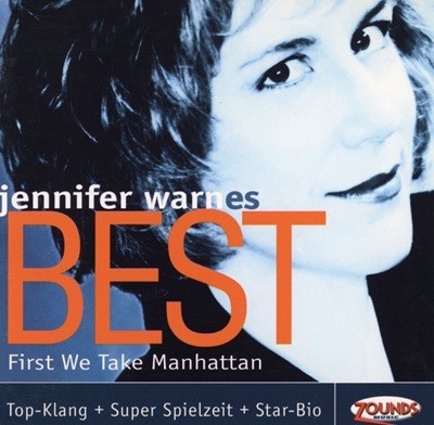 제니퍼 원스 - Jennifer Warnes - Best First We Take Manhattan [E.U발매]