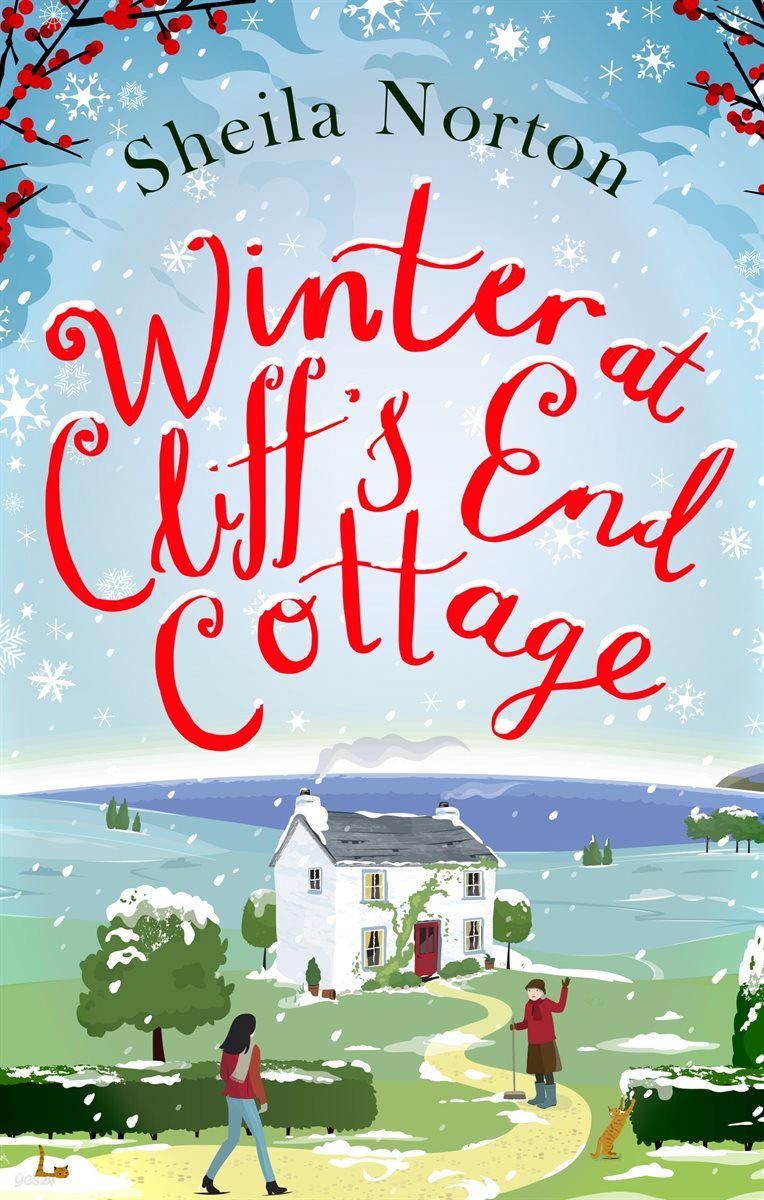 Winter at Cliff&#39;s End Cottage