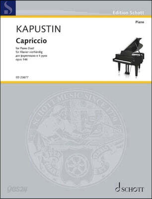 Kapustin: Capriccio Op. 146 for Piano 4 Hands