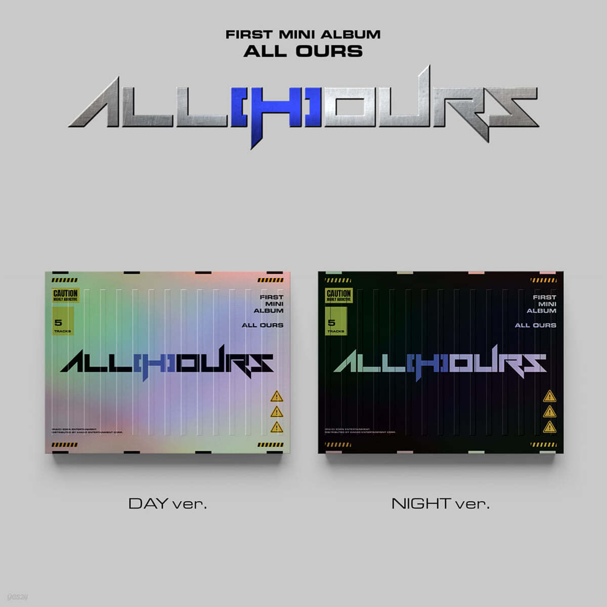 ALL(H)OURS (올아워즈) - 미니앨범 1집 : ALL(H)OURS FIRST MINI ALBUM [ALL OURS] [NIGHT Ver.]