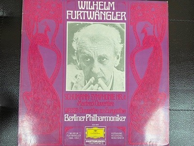 [LP] 푸르트벵글러 - Furtwangler - Schumann Symphonie Nr.4, Manfred Overture LP [성음-라이센스반]