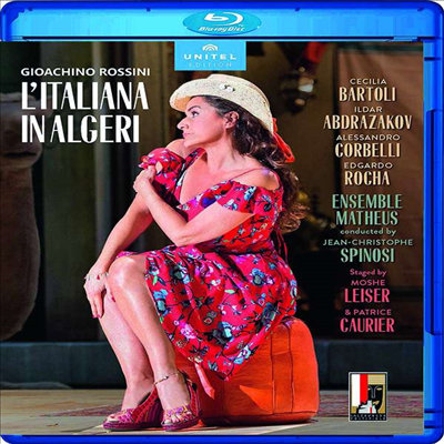 νô:  ' Ż ' (Rossini: Opera 'L'Italiana in Algeri') (ѱڸ)(Blu-ray) (2019) - Jean-Christophe Spinosi