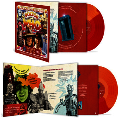 Doctor Who — Amazing World Of Doctor Who (Soundtrack)(Gatefold) 앨범 커버