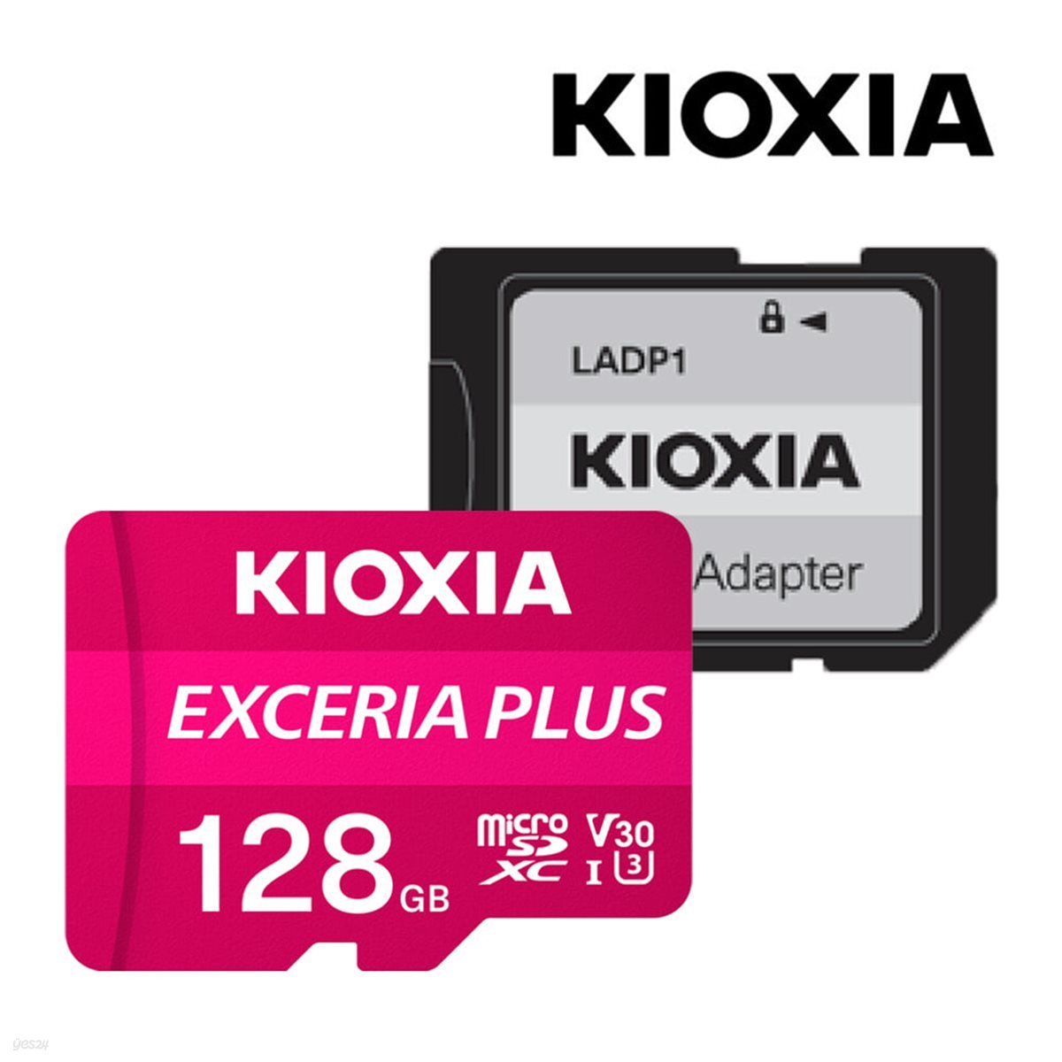 [키오시아 공식총판] 키오시아 엑세리아 PLUS 마이크로SD 128GB miroSD (어댑터 포함)