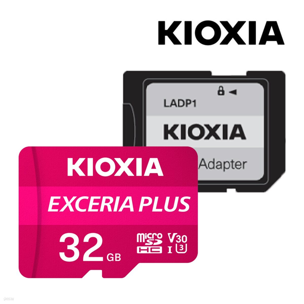 [키오시아 공식총판] 키오시아 엑세리아 PLUS 마이크로SD 32GB miroSD (어댑터 포함)