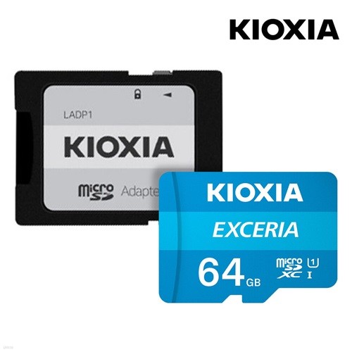 키오시아 KIOXIA EXCERIA MicroSD 64GB [어댑터 ...