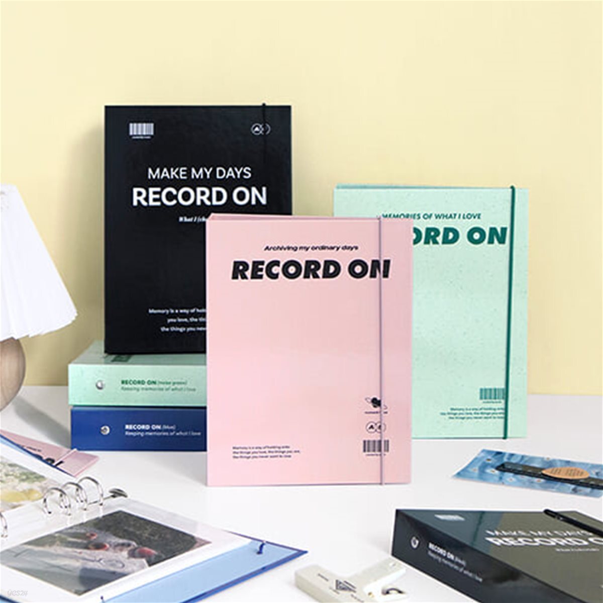 아이코닉 레코드온 6공 바인더 커버 A5 (포카 스티커 네컷앨범)