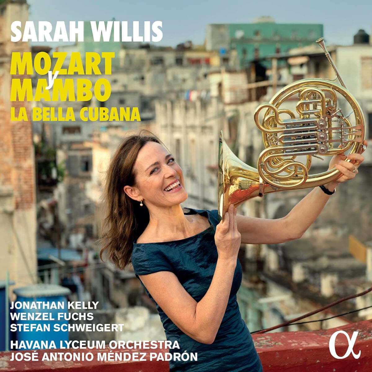 Sarah Willis 모차르트: 호른 협주곡 / 쿠바 음악 3집 (Mozart y Mambo - La Bella Cubana) [레드 컬러 2LP]