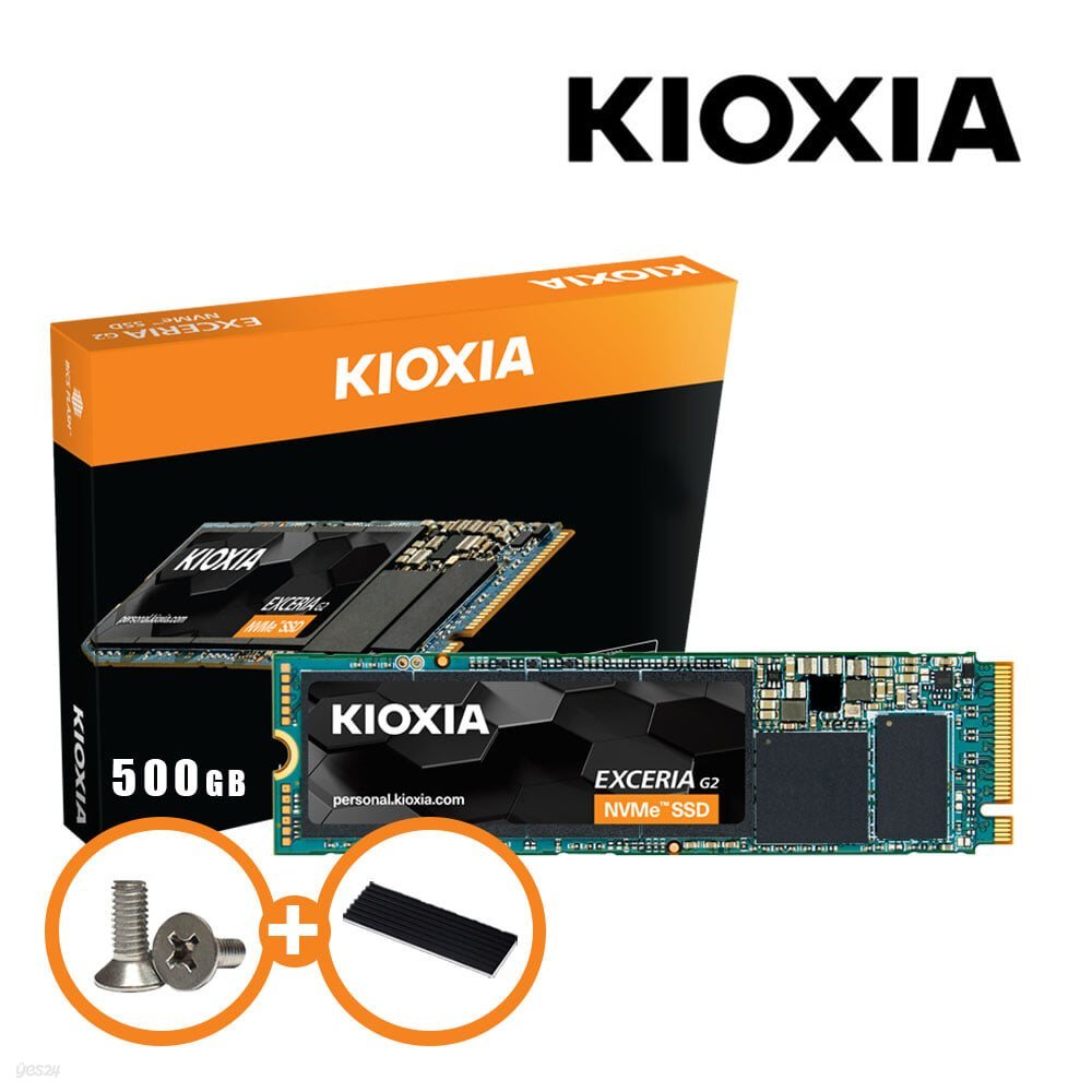 [키오시아 공식총판] 키오시아 액세리아 EXCERIA G2 NVMe SSD 500GB