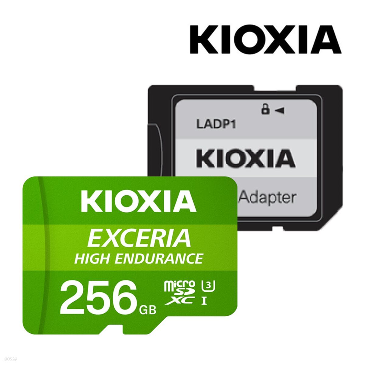 [키오시아 공식총판] 키오시아 엑세리아 HIGH ENDURANCE 마이크로SD 256GB microSD (어댑터 포함)