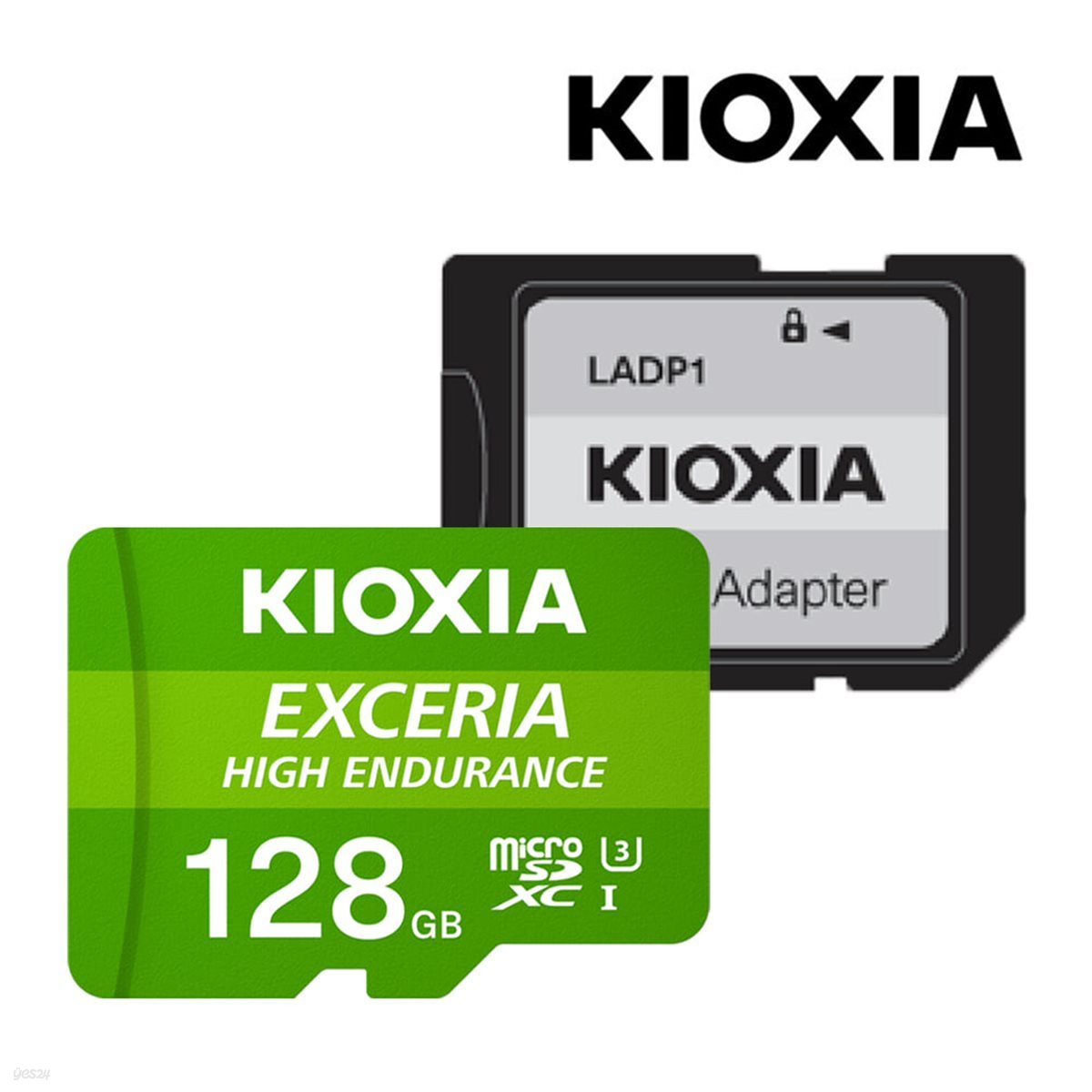 [키오시아 공식총판] 키오시아 엑세리아 HIGH ENDURANCE 마이크로SD 128GB microSD (어댑터 포함)