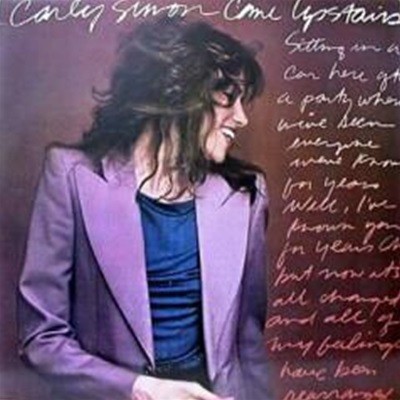 [일본반][LP] Carly Simon - Come Upstairs