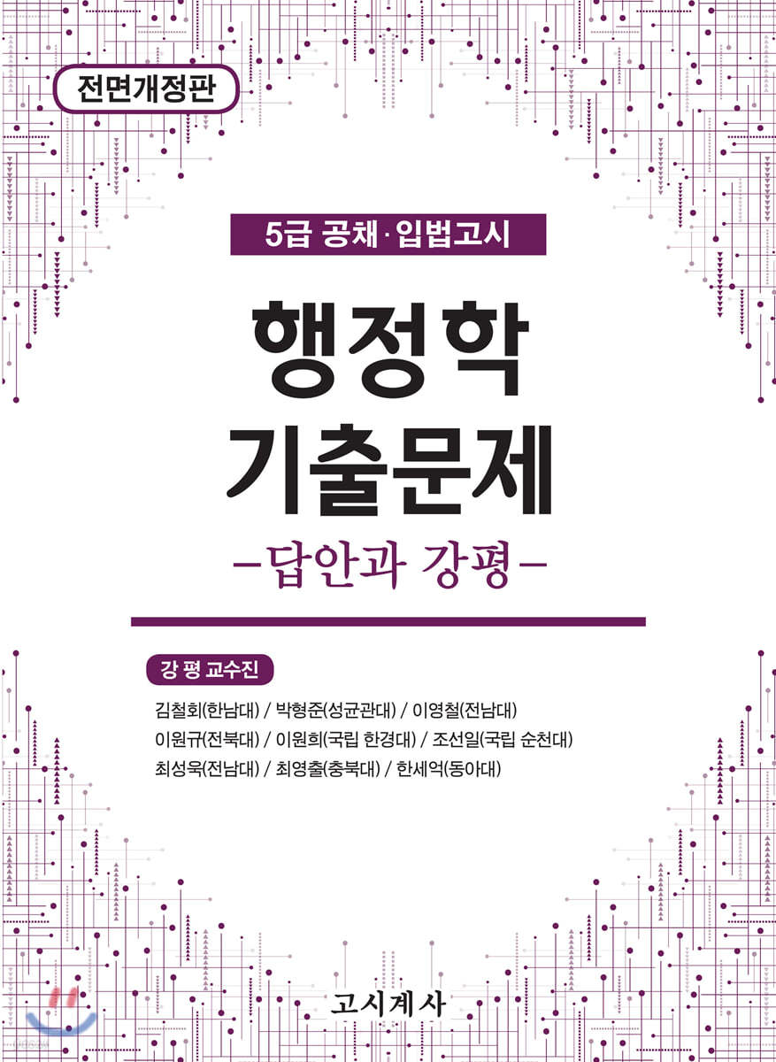 2020 행정학 기출문제 -답안과 강평-