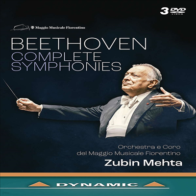 亥:   1 - 9 (Beethoven: Complete Symphony Nos.1 - 9) (3DVD) (2023) - Zubin Mehta