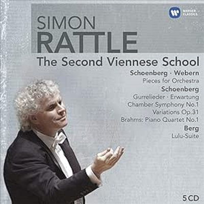 ̸ Ʋ -  2 񿣳  ǰ (Simon Rattle - The Second Viennese School) (5CD Boxset) - Simon Rattle