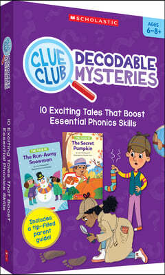 Clue Club Decodable Mysteries (Single-Copy Set): 10 Exciting Tales That Boost Essential Phonics Skills