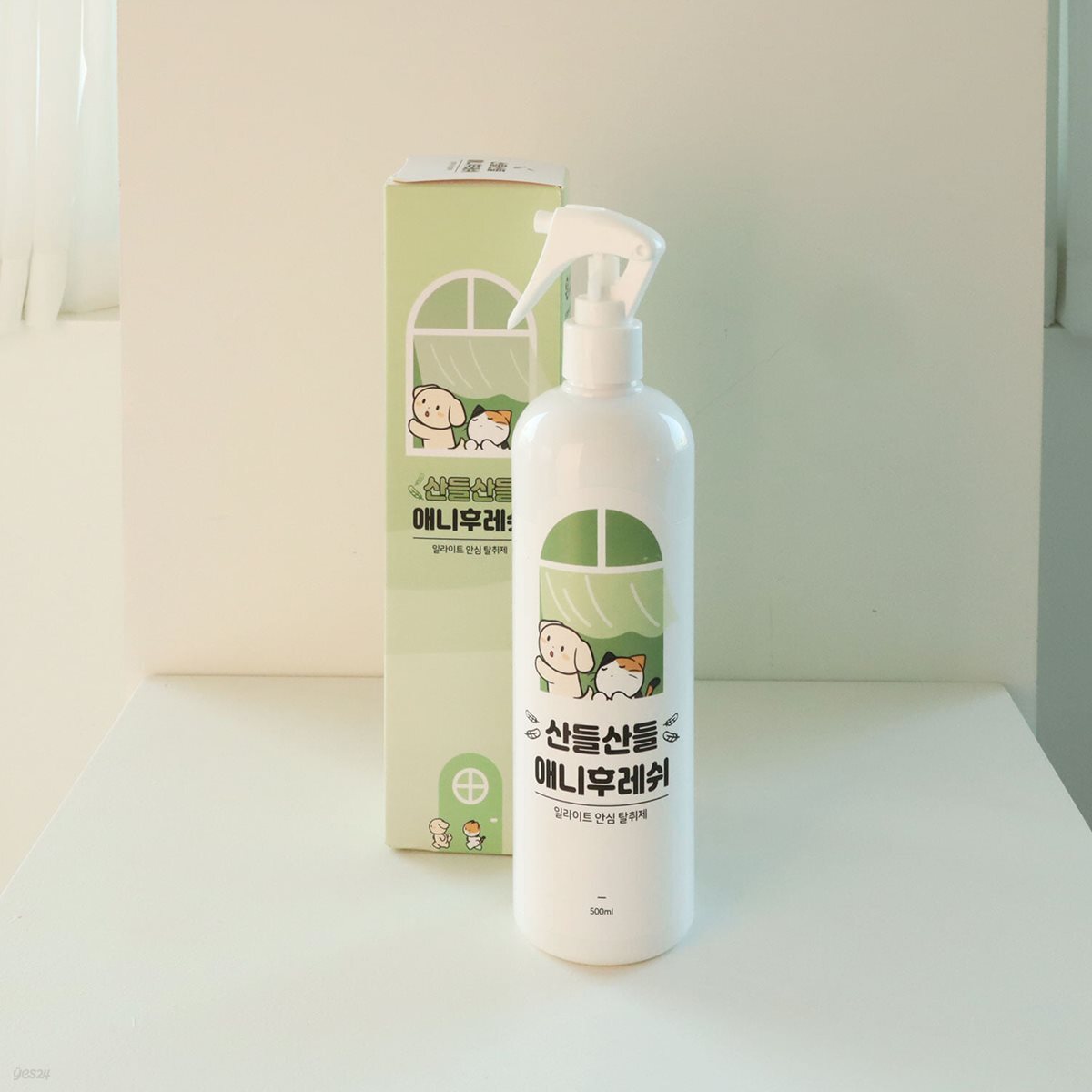 산들산들 애니후레쉬 강아지 고양이 탈취제 1+1