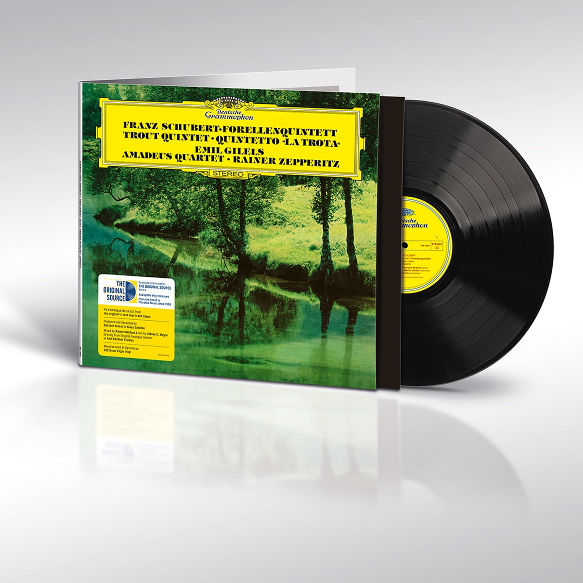 Emil Gilels 슈베르트: 피아노 오중주 &#39;송어&#39; (Schubert: Piano Quintet D. 667 `Trout`) [LP]
