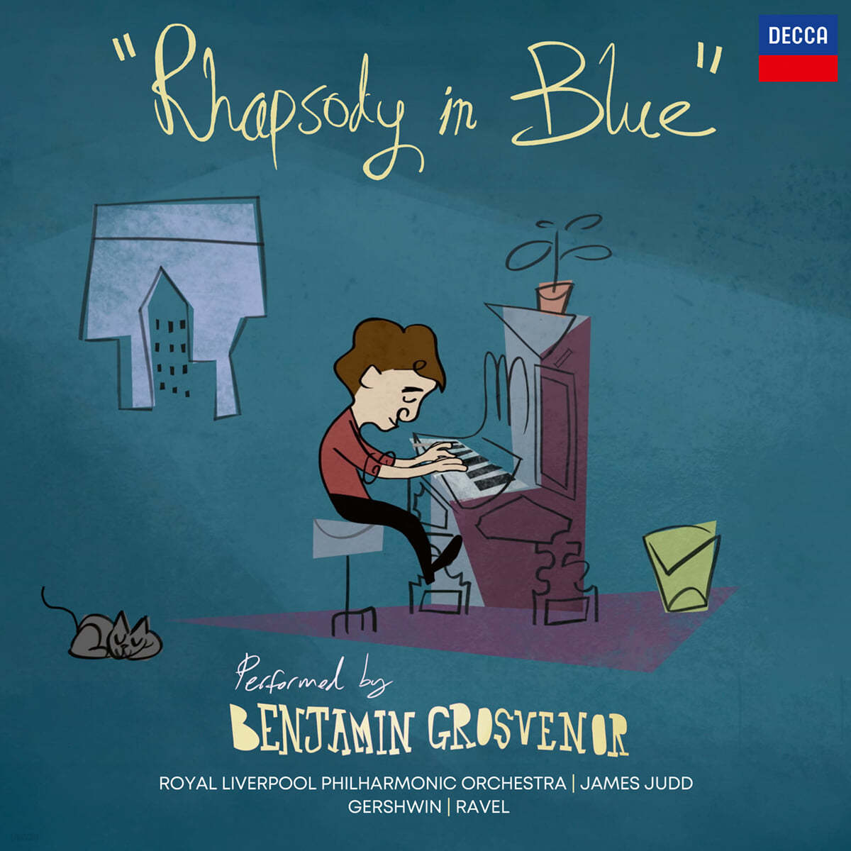 Benjamin Grosvenor 거슈윈: 랩소디 인 블루 (Gershwin : Rhapsody In Blue) [블루 컬러 LP]