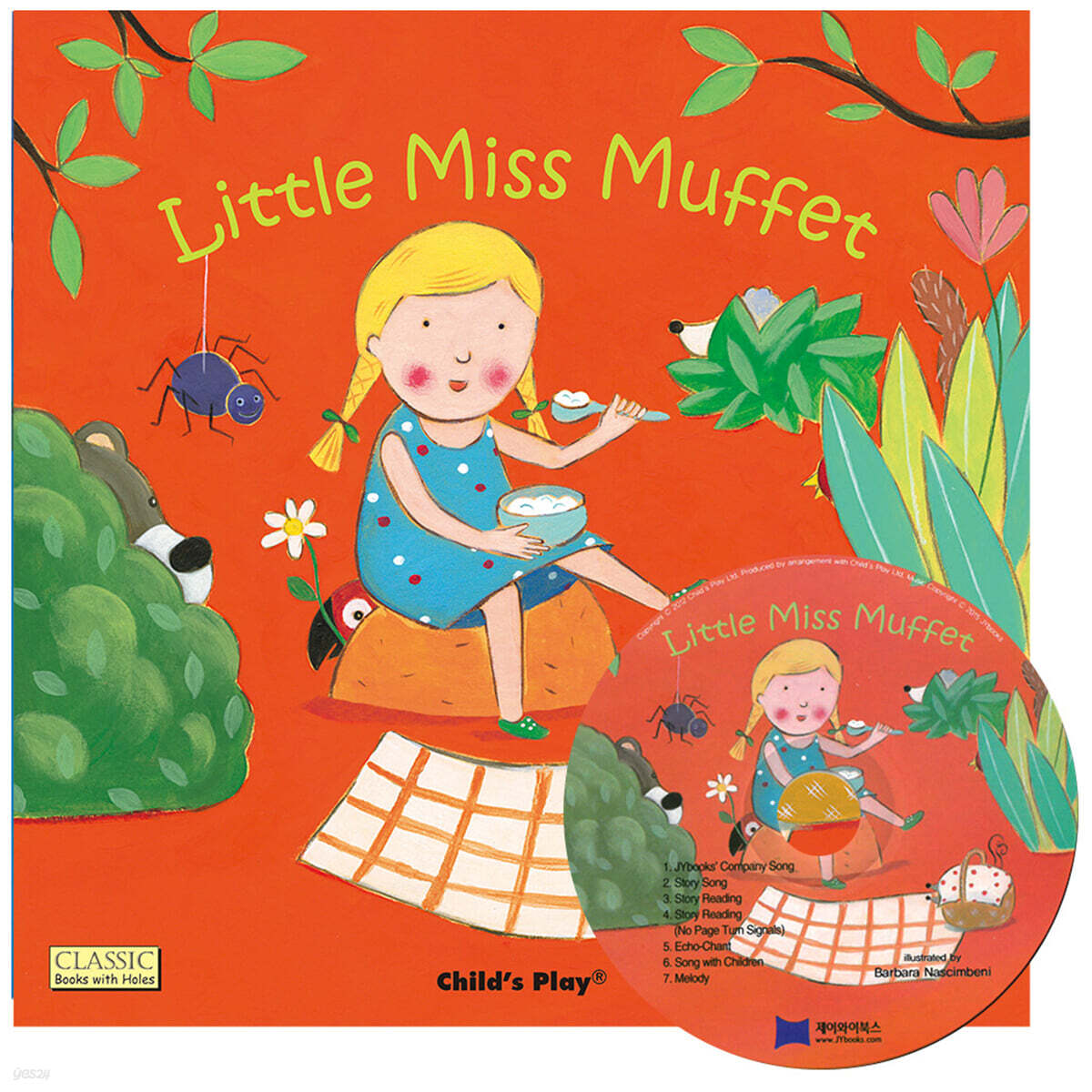 [노부영 마더구스 세이펜] Little Miss Muffet (Paperback &amp; CD Set)