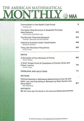 The American Mathematical Monthly () : 20241   
