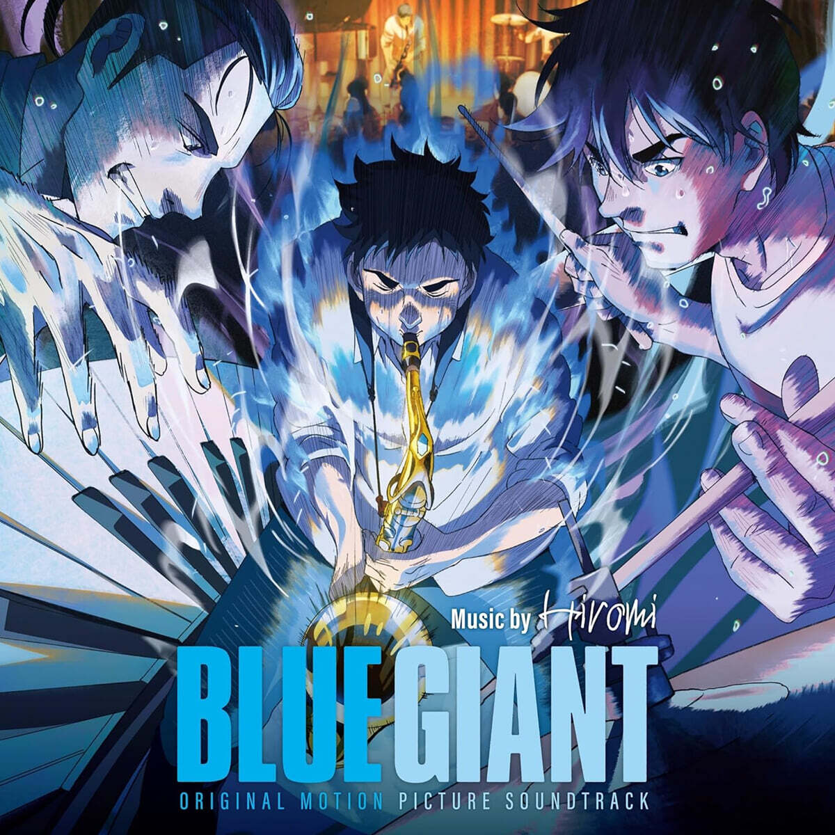 블루 자이언트 애니메이션 음악 (Blue Giant OST by Uehara Hiromi) [블루 컬러 2LP]