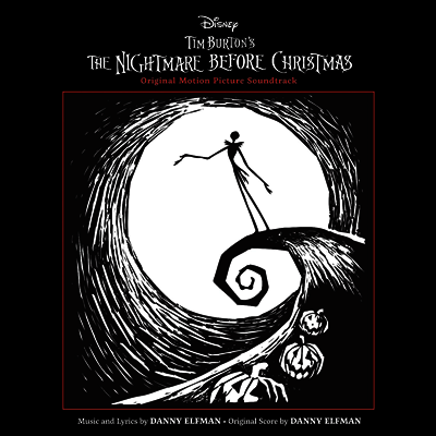 Danny Elfman — Nightmare Before Christmas (팀 버튼의 크리스마스 악몽) (Soundtrack) 앨범 커버