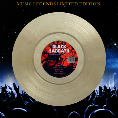 Black Sabbath — Paranoid Tour 1970 앨범 커버