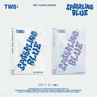 TWS (투어스) - 1st Mini Album 'Sparkling Blue' [2종 중 1종 랜덤발송]