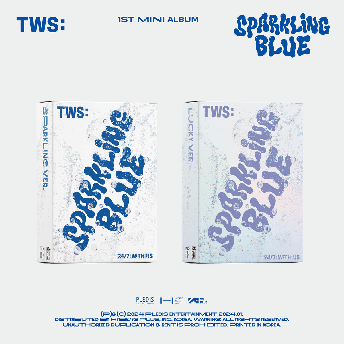 TWS (투어스) - 1st Mini Album 'Sparkling Blue' [2종 SET]