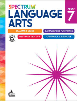 Spectrum Language Arts Workbook, Grade 7