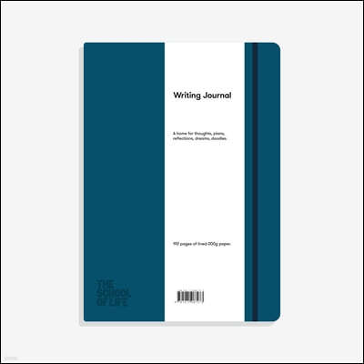 The School of Life Writing Journal - Navy: Find Greater Calm, Joy, and Self-Awareness
