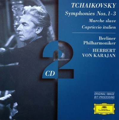 Tchaikovsky : Symphonies Nos. 1-3 - 카라얀 (Herbert Von Karajan)(2CD) (EU발매)