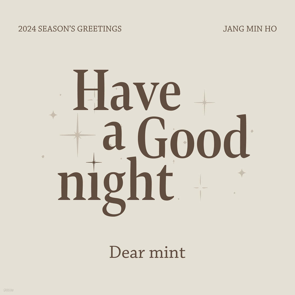 장민호 (JANG MINHO) 2024 SEASON’S GREETINGS [Have a Good night]