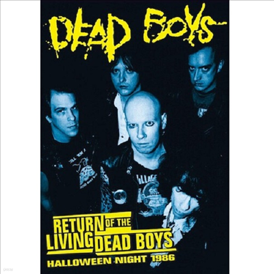 Dead Boys - Return Of The Living Dead Boys 1986 (Cassette Tape)