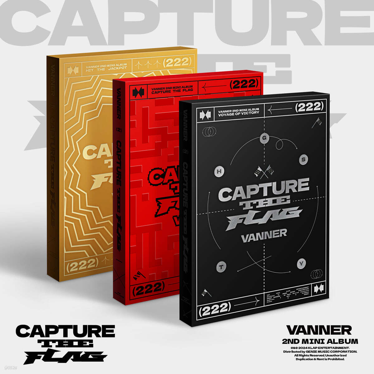 VANNER (배너) - CAPTURE THE FLAG [3종 SET]