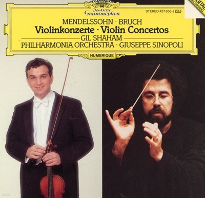 길 샤함,시노폴리 - Gil Shaham,Giuseppe Sinopoli - Mendelssohn,Bruch Violinkonzerte Violin Concertos [U.S발매]