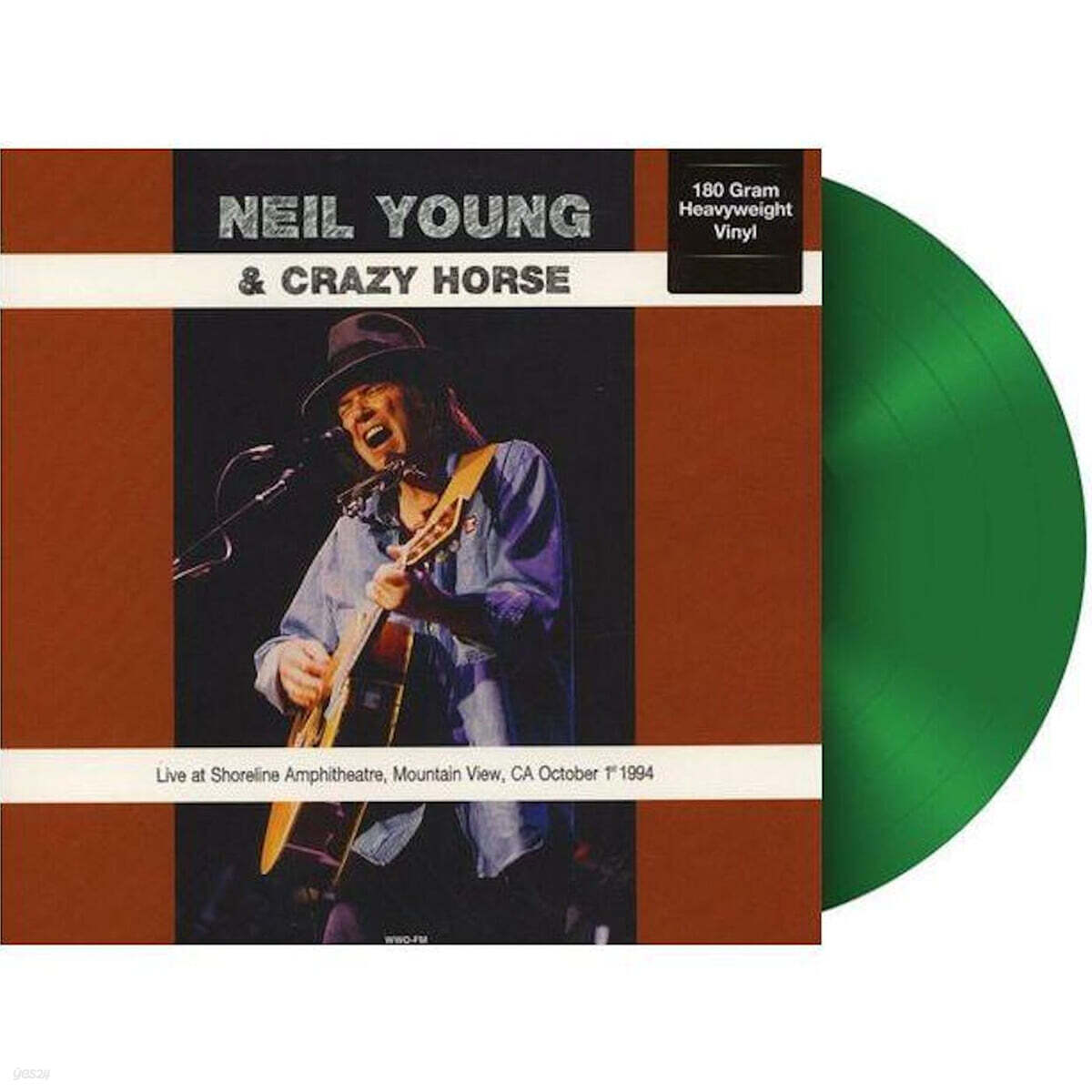 Neil Young & Crazy Horse (닐 영 & 크레이지 호스) - Live At Shoreline Amphitheatre Mountain [그린 컬러 LP]