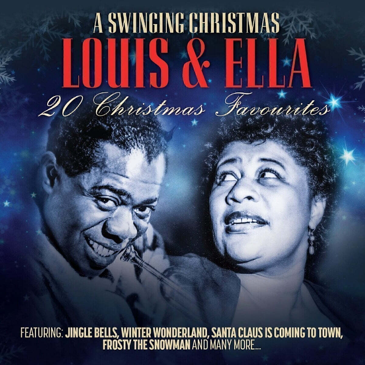 Ella Fitzgerald &amp; Louis Armstrong (엘라 피츠제럴드 &amp; 루이 암스트롱) - A Swinging Christmas [LP]