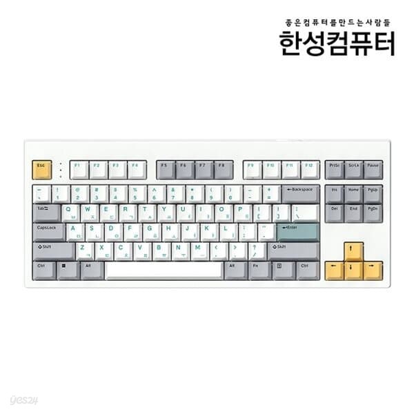 한성컴퓨터 TFX GTO Wireless 로보 (갈축) 블루투스 가스켓 키보드