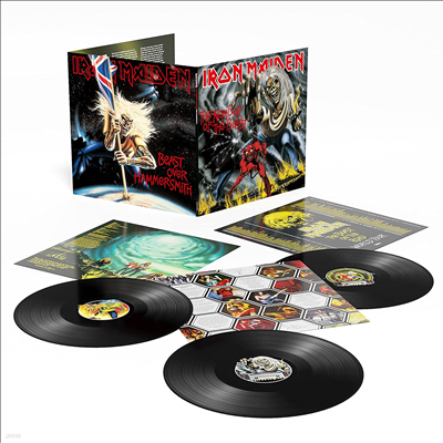 Iron Maiden - Number Of The Beast / Beast Over Hammersmith (40th Anniversary Edition)(Deluxe Edition)(180g Gatefold 3LP)